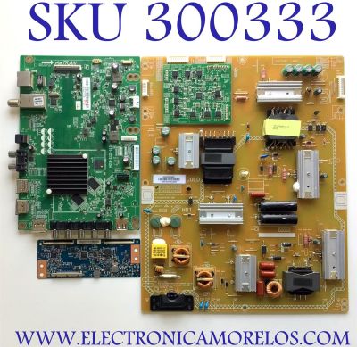 KIT DE TARJETAS PARA TV VIZIO / MAIN 3655-1172-0150 / 0171-2272-6154 / FUENTE  0500-0605-0960 / FSP165-1PSZ01 / 050006050960 / T-CON 5555T23C10 / T550HVN08.5 CTRL BD/ PANEL T550HVN08.5 / MODELO E55-D0 LAUATYBS